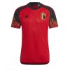 Herren Fußballbekleidung Belgien Heimtrikot WM 2022 Kurzarm